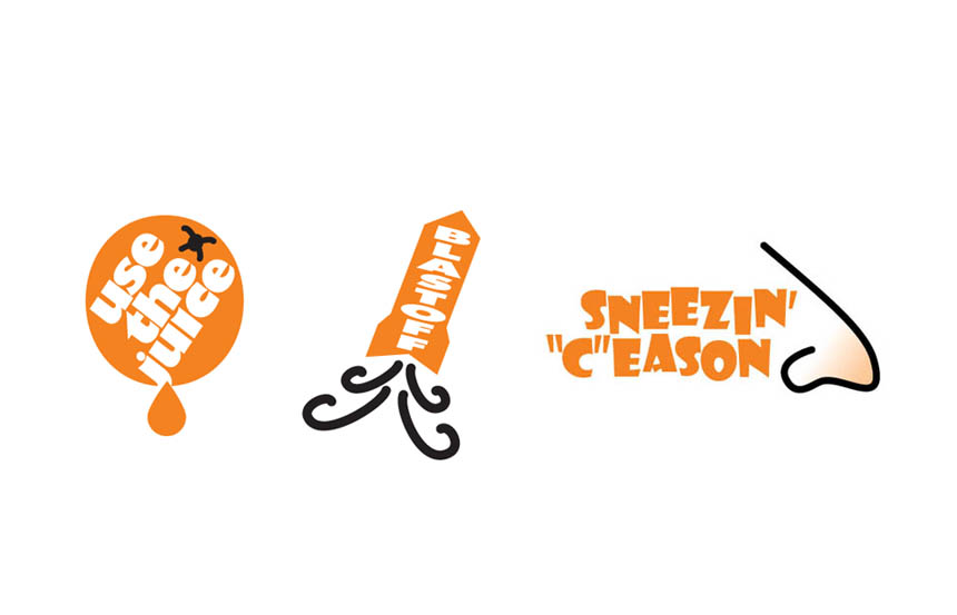 Series of logos used for in-﻿school promotions | Florida Citrus Commission