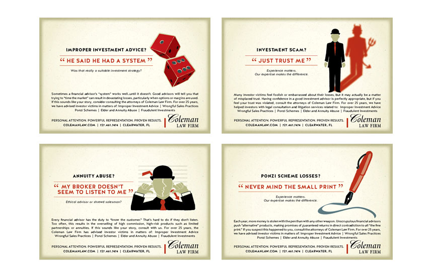 Consumer ads | Coleman Law Firm