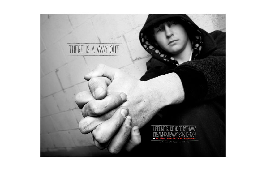Poster directed to at-risk youth | Lazydays Youth Foundation