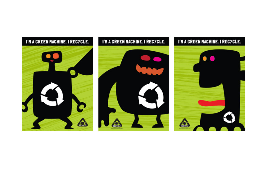 Motivational posters displayed in middle schools in Charleston County, SC | Kessler Recycling 