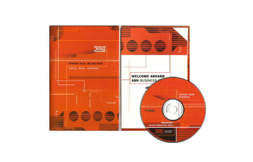 Self-mailer with included video on cd-rom | ABN, a division of Intermedia