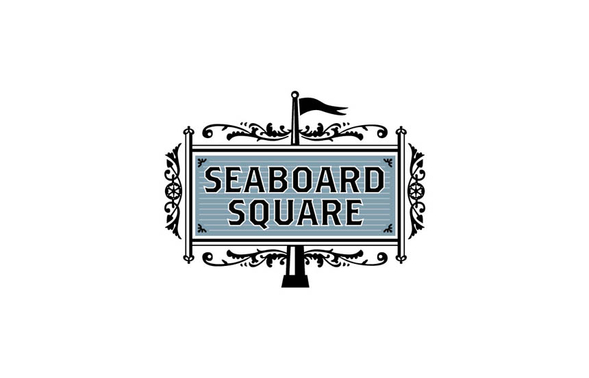 Proposed logo for condominiums near the waterfront