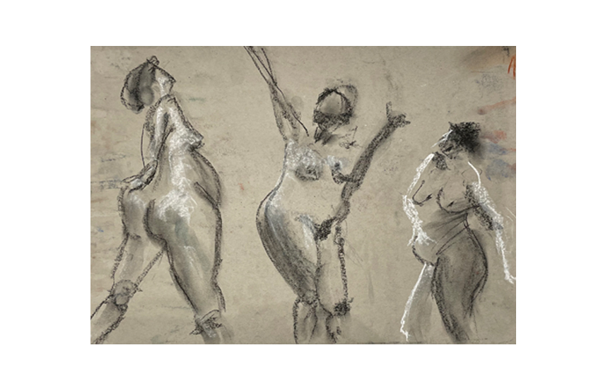 2-Minute Gesture Drawings | Pastel