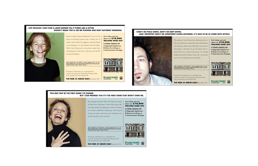 Consumer newspaper & magazine ads   | Ryland Homes 