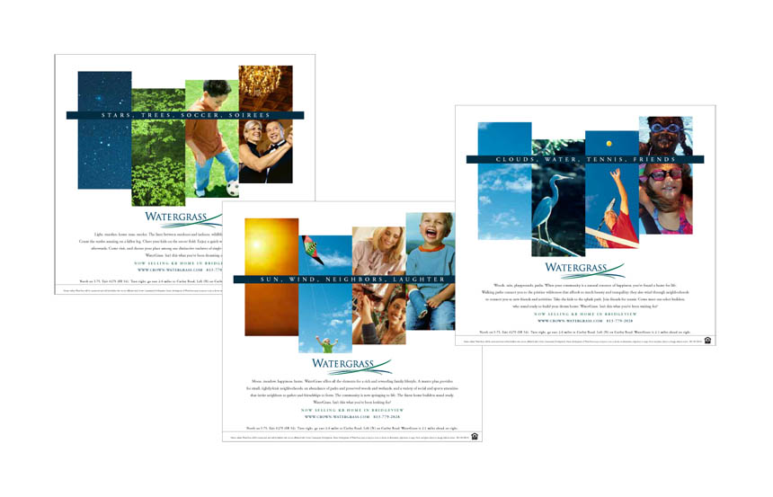 Half-page newspaper ads | Watergrass