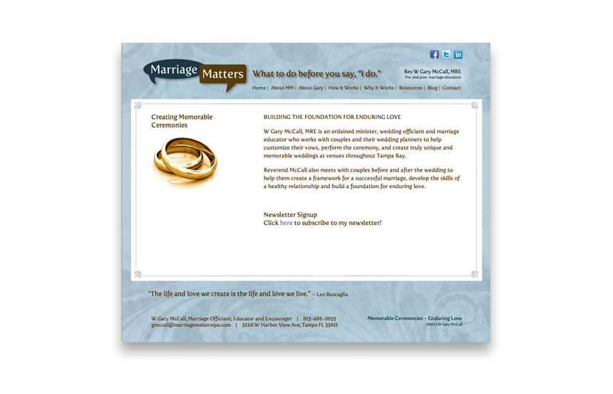 Pre-and post-marriage education | marriagematterstpa.com