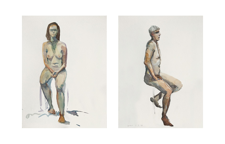 Life Drawing | Watercolor