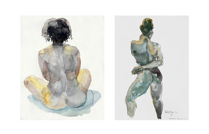 Life Drawing | Watercolor