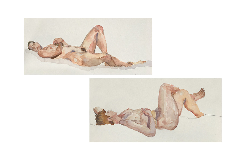 Life Drawing | Watercolor