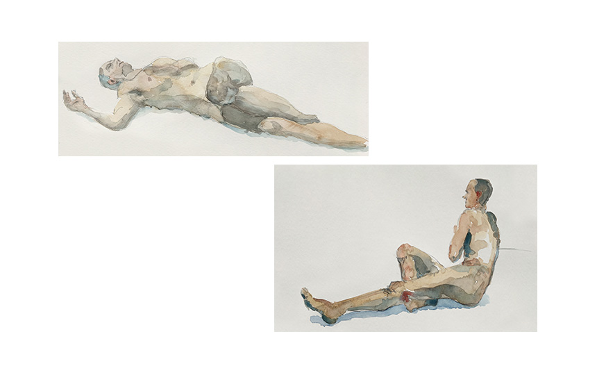 Life Drawing | Watercolor