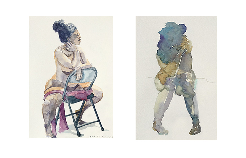 Life Drawing | Watercolor